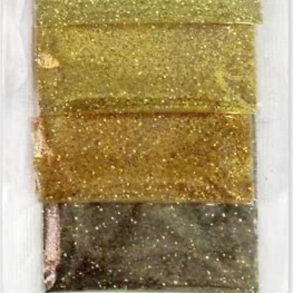 Superfine Glitter, Gold Asst Pouches (12g) - Picture 3 of 6